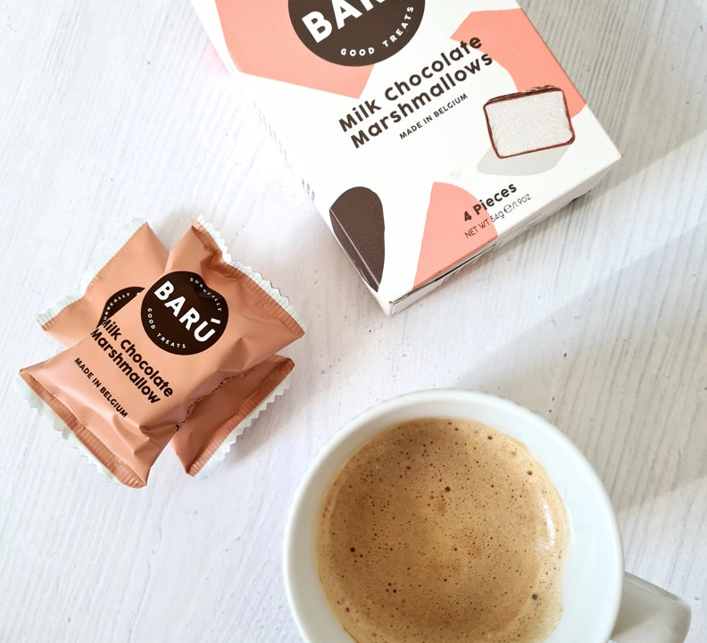 Milk Chocolate Marshmallows (120gr)