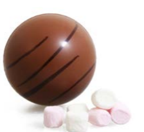 Chocolate Bomb (3 stuks) pure chocolade