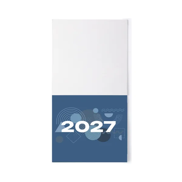Praktische kalender met magneetzijde