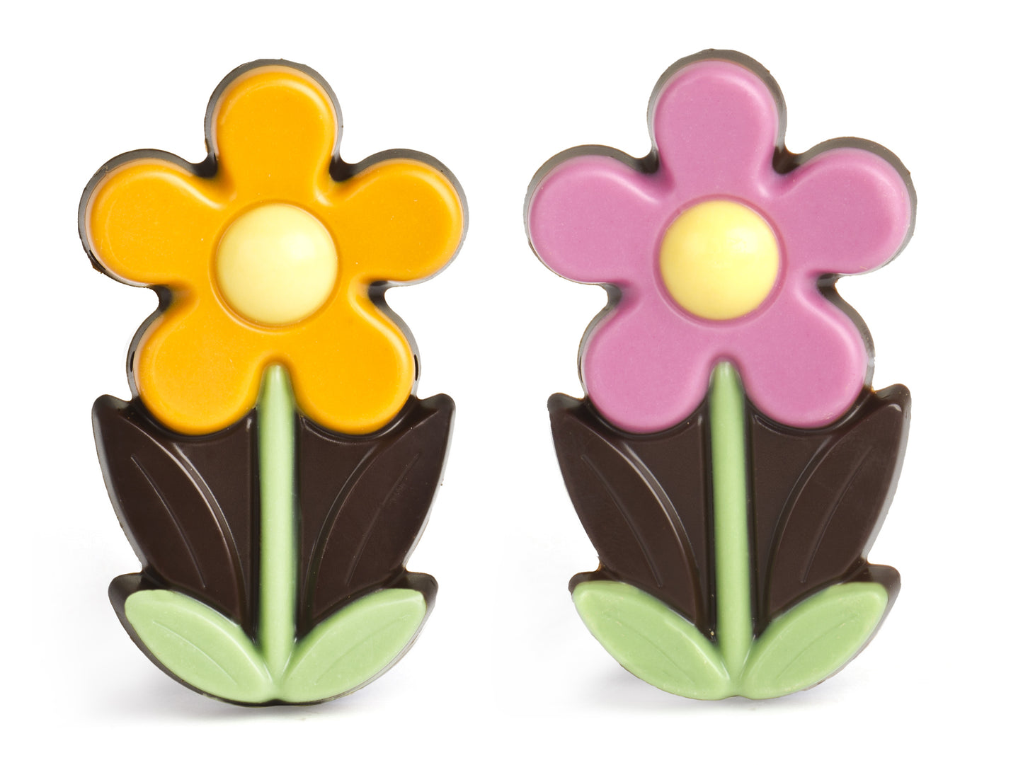 Chocolade bloemen (105gr)