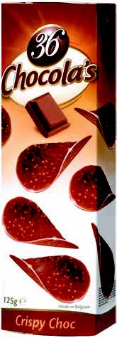 Crispy Choc Chocolade chips 125gr