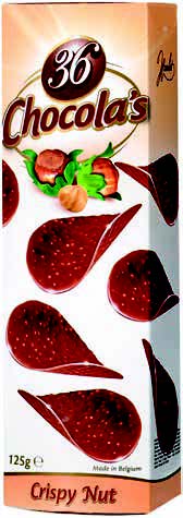 Crispy Nut Chocolade chips 125gr