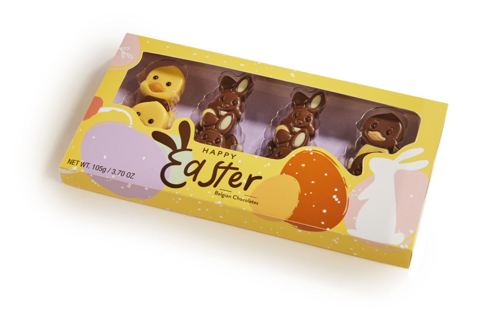 Happy Easter 105gr (paashaas en eendjes)