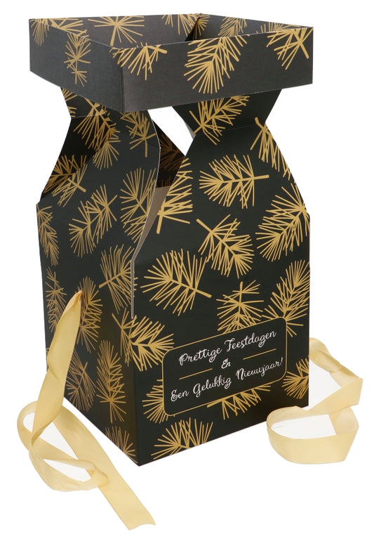Mello feestdagen met een gouden strik (L)