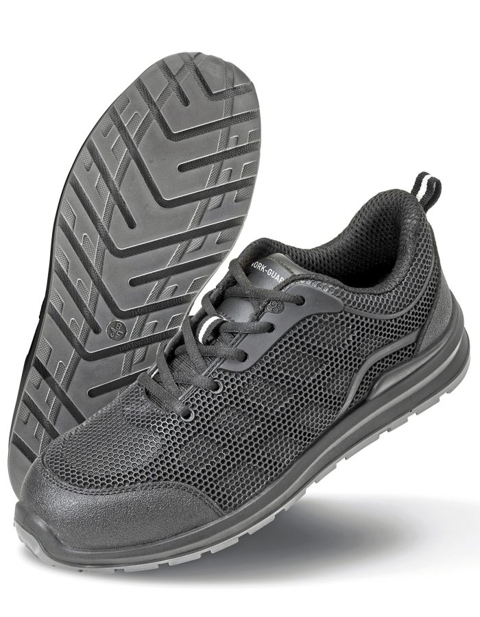 All Black Safety Trainer