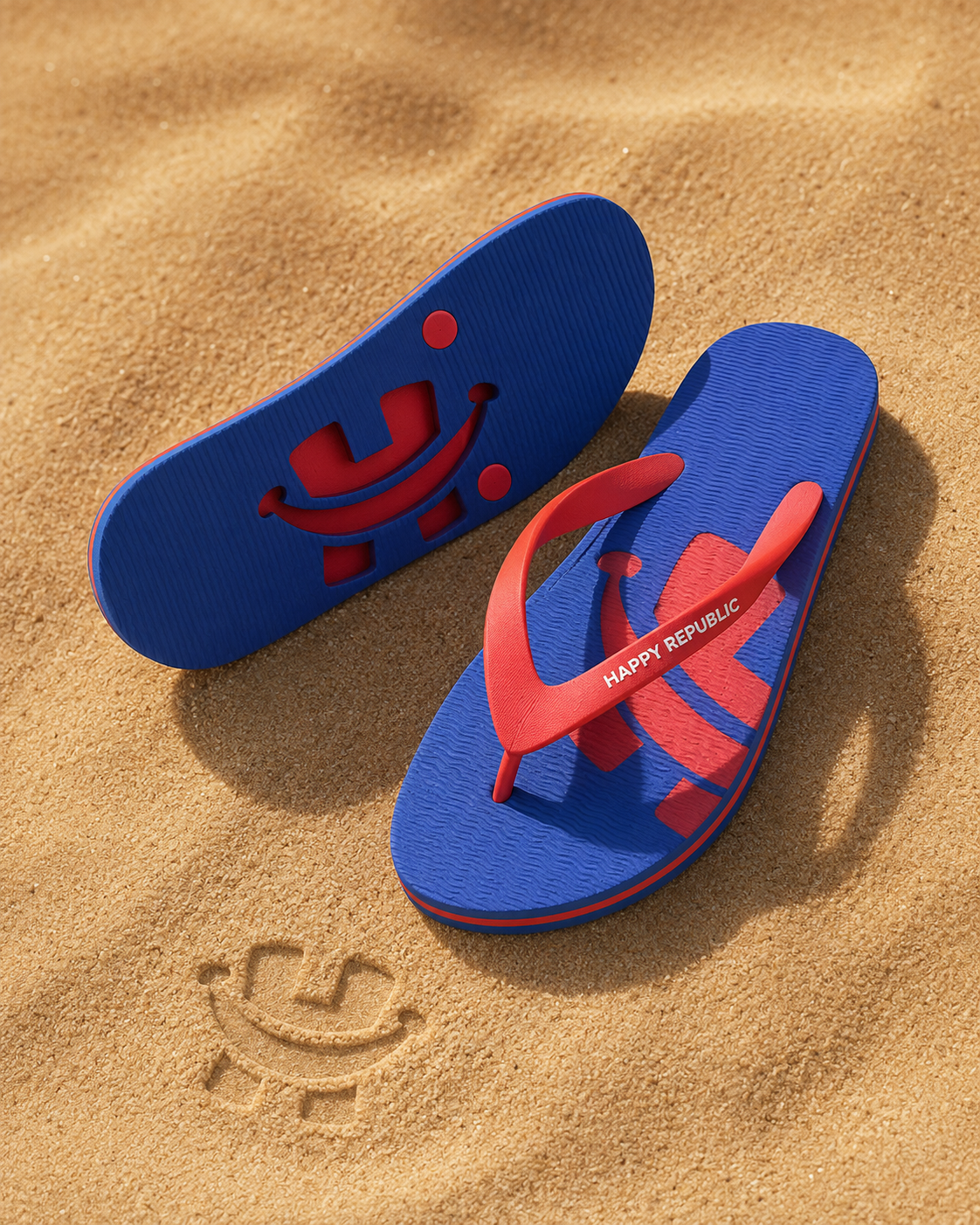 Flip Flops met uitgesneden zool